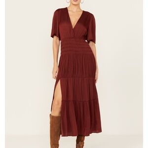 Burgundy Maxi Dress